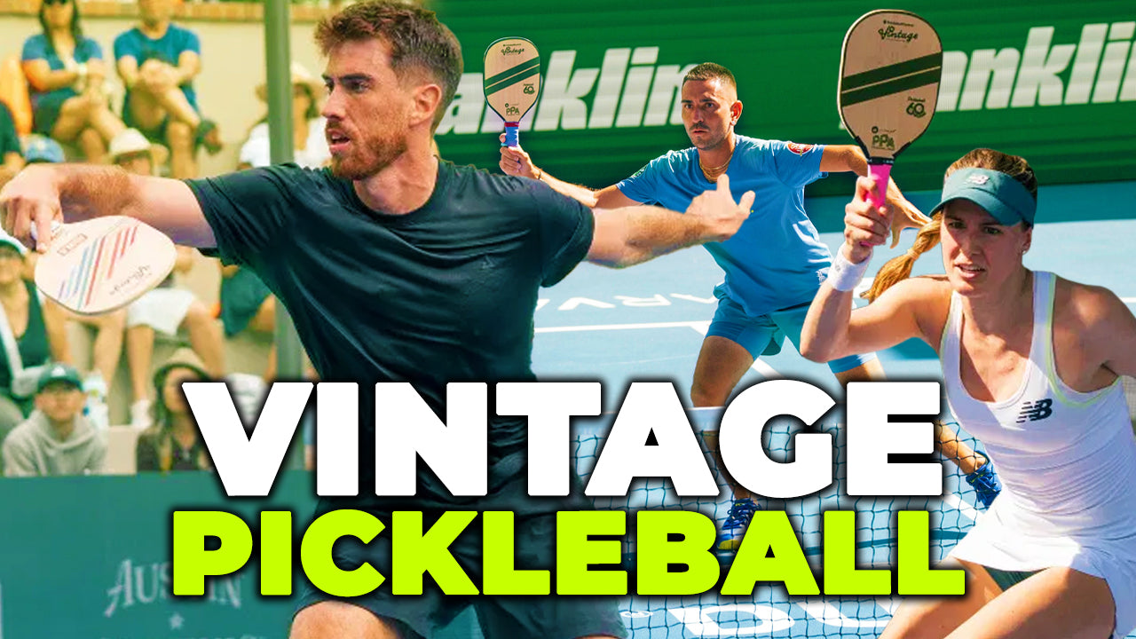 PPA Sacramento Vintage Open Recap: Pros Go Old School With Wood Paddles