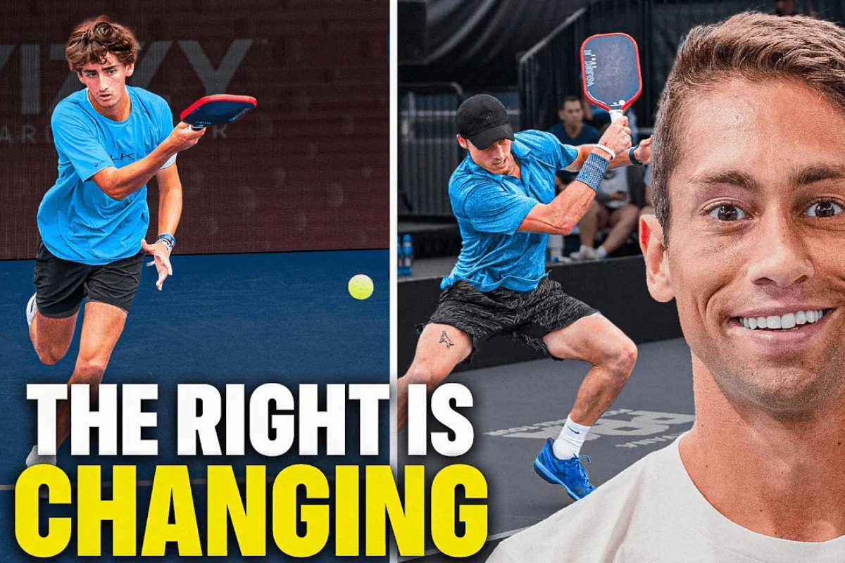 How to Play Aggressively from the Right Side in Pickleball